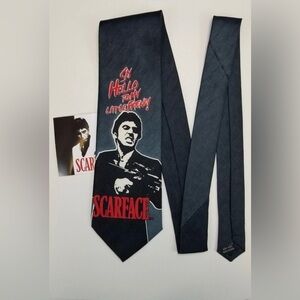Al Pacino Scarface Movie Film “Say Hello To My Little Friend” Neck Tie